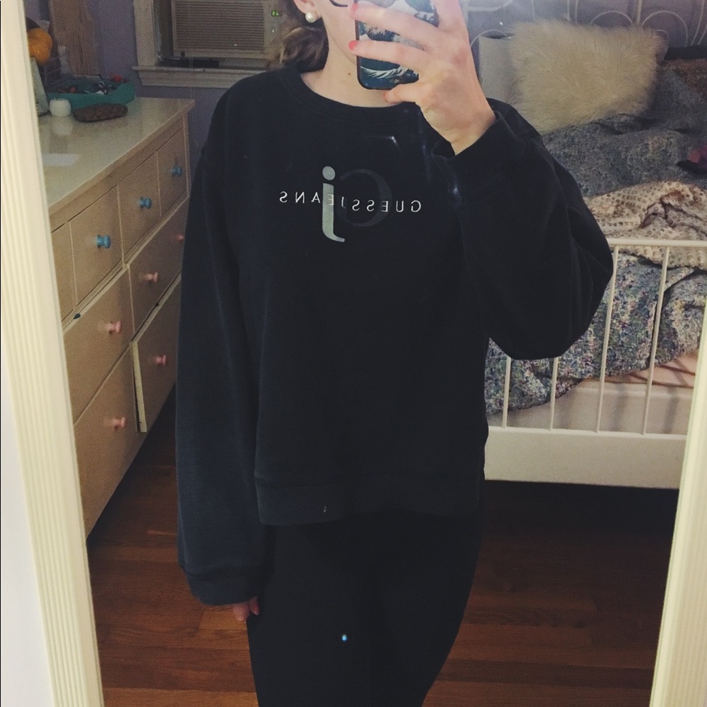 vintage guess jeans crew neck